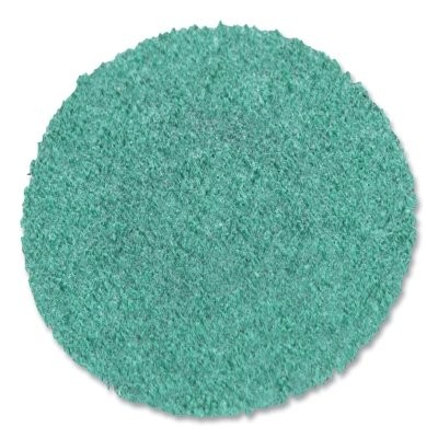Roloc™ Green Corps™ Disc, Ceramic Aluminum Oxide, 2 in dia, 80 Grit 3M™