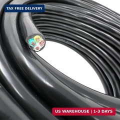 ALL STAR TRUCK PARTS Heavy Duty 14 Gauge 4 Way CCA Conductor Wire RV Trailer Cab