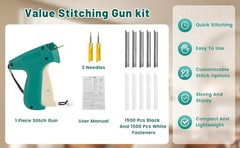 Mini Stitch Gun: Quick Fabric Repair Tool with Fasteners