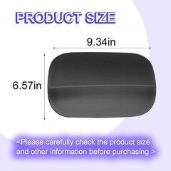 69511S1000 Fuel Filler Door Gas Cap Compatible With Hyundai Santa Fe 2019-2022,R