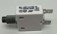 Mechanical Products 1600-114-050 5A Lot of 2 Circuit Breaker 5 Amp