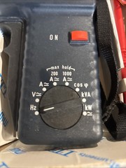 ITT Instruments MX 1200S Digital Clamp-On Multimeter MX1200S NOB