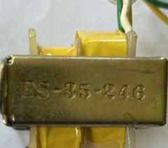 ES-35-246 Transformer 55-3010599-1 Unknown Specifications