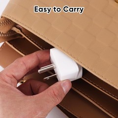 3 Pack US Travel Plug Adapter- EU, UK, AU, CN, JP, Italy, Brazil to American …