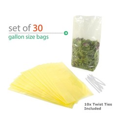 Keep it Fresh Produce Bags – 30 Reusable BPA Free Freshness Produce Bags & Tw…