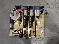 Servo Dynamics Four Position Chassis With Three DC Amplifiers SDFP4-1525-172-3