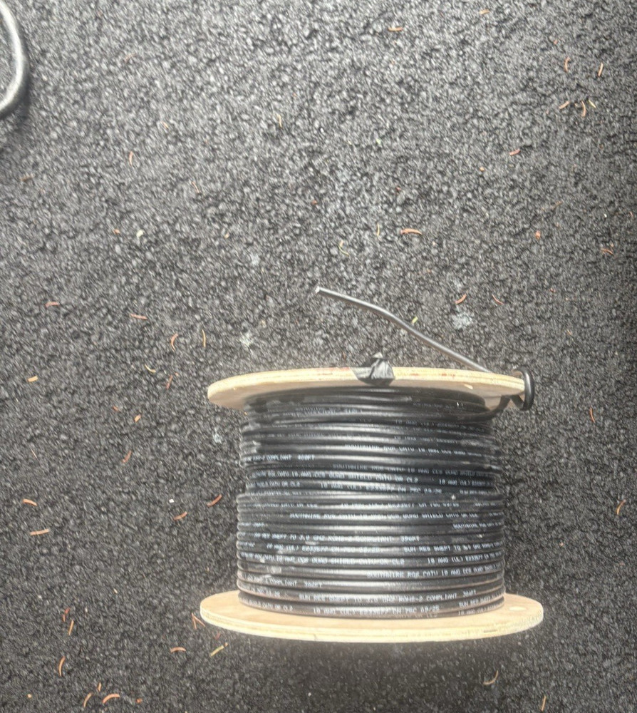 Southwire RG6 Quad Shield CATV Coax Cable 18 AWG CCS CL2 – Approx. 475–500 Ft