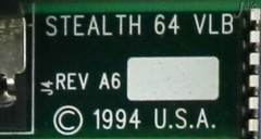 20859 DIAMOND PCB VL-BUS WINDOWS GUI ACCELERATOR FTUVL9644M STEALTH 64 VLB