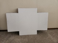 23 LP Record Album Mailers Book Box Variable Depth & 44 Mailer Insert Pads