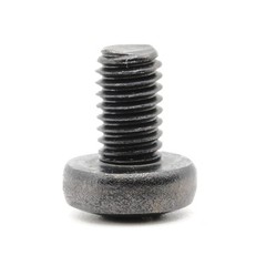 Stainless Screws for Audi A4 License Plates (Set of 4, Black, Rear)