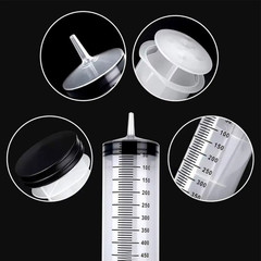 100ml/550ml Large Capacity Syringe Reusable Pump Measuring With 1m Tube Feeding