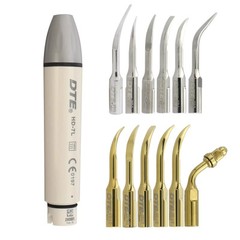 Woodpecker DTE Dental Ultrasonic Scaler LED Handpiece HW-5L HD-7L Piezo Tips GD1