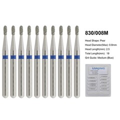Multi-use DIA-Burs Dental Diamond Burs FG Football Round Pear Barrel 330 856 850
