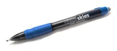30ct Lot Misprint Click Pens MAXGLIDE Hub Pen: MULTICOLOR Thick Rubber Grip