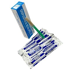Sterile Disposable Scalpel No. 11 (10/Pack) w/ Plastic Handle – Carbon Steel