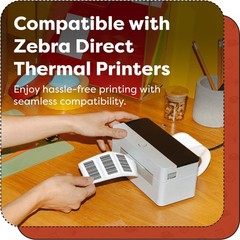 – 3″ X 0.75″ Direct Thermal Labels (20400 Count, 12 Rolls) – Inventory Barcod…