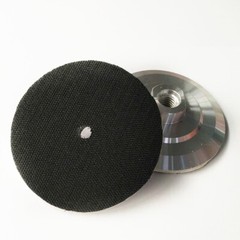 4 Inch Hook and Loop Backing Pad With Rigid Aluminium Backer, 5/8″ 11 grinder