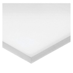 GRAINGER APPROVED BULK-PS-UHMW-285 Rectangle,UHMW,4″x48″,0.375″T,Wht,Opaque 497X