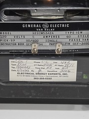 🔥 GE General Electric 12ICW53A2A Power Relay Type ICW 120V 5A 60Hz 3 Phase Vars