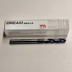 15/64″ CARBIDE DREAM DRILL 5XD TiAlN COATED W/O COOLANT DH424015F 44mm LOC