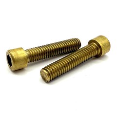 3/8″-16×1-1/4″ Brass Socket Head Cap Screw