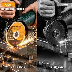 25-100PCS Metal Stainless Steel Cut Off Wheels 4-1/2″ Angle Grinder Cutting Disc