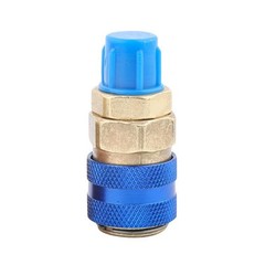 A/C R134a Quick Coupler Adapter Car High & Low Side HVAC SAE Male Flare Fitting