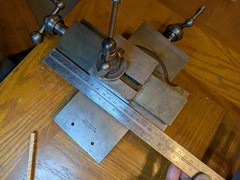 Metal Lathe Cross Slide BC Ames Compound Tool Holder