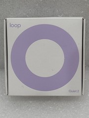 Loop Quiet 2 Ear Plugs 24dB SNR Reusable Sleep Focus Travel w/ Case Violet