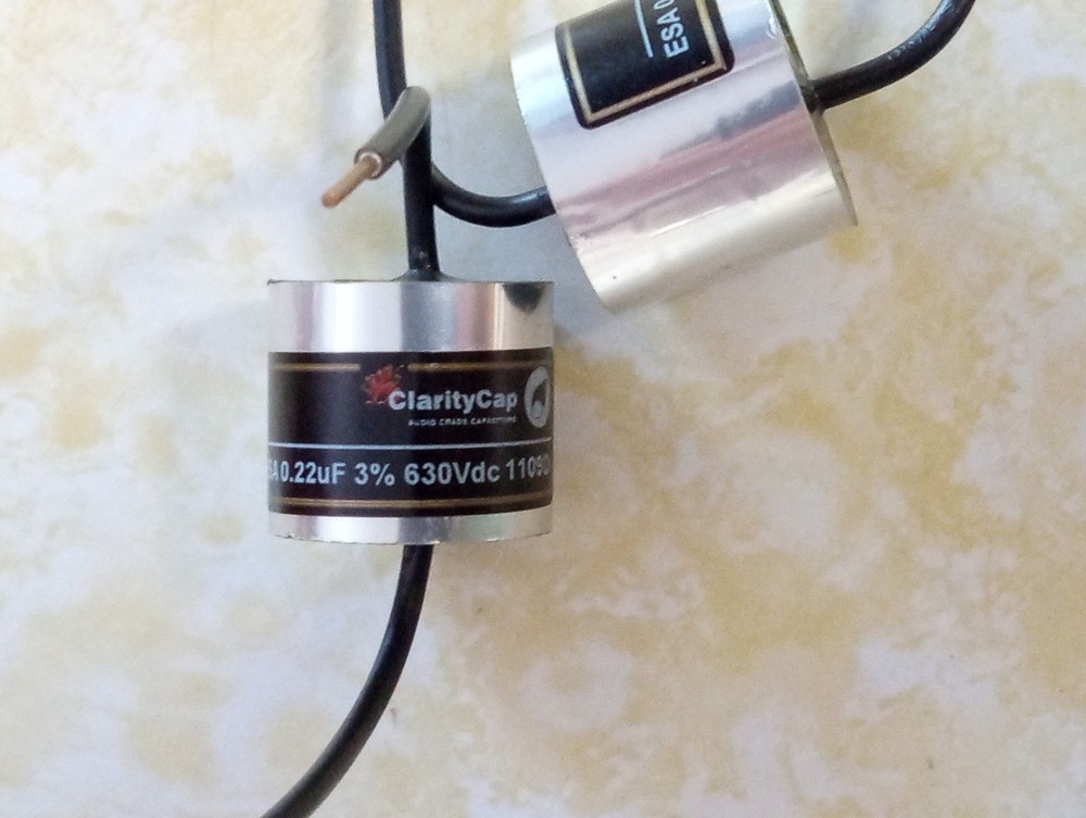 NEW! Claritycap ESA 0.22 micro Farad 630 Volts Capacitor for Audio Professional