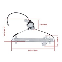 Left Right Rear Window Regulator Motor for 2003-2008 Pilot