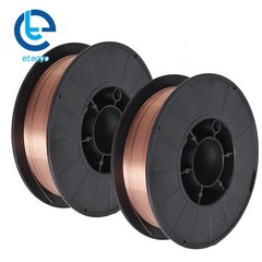 ER70S-6 .030 Inch (0.8mm) Mild Steel MIG Welding Wire 11-lb × 2 Roll
