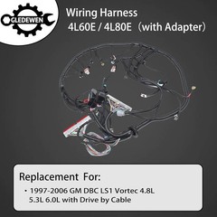 Standalone Wiring Harness 4L60E DBC for GM LS Swap LS1 4.8 5.3 6.0 Red Blue PCM
