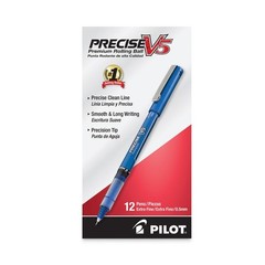 Pilot 35335 Precise V5 0.5 mm Roller Ball Pen – Extra-Fine, Blue (DZ) New