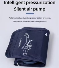 Digital Automatic Blood Pressure Monitor Upper Arm BP Machine Heart Rate Machine