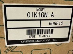 Oriental Motor Co 0IK1GN-A Induction Motor