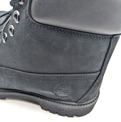 Timberland Men’s Premium 6-Inch Waterproof Leather Work Boot [Black Nubuck] NEW