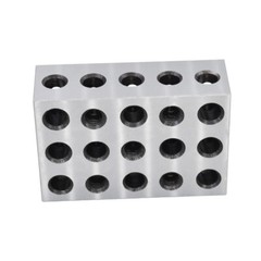 1 Pair 2-4-6 Blocks 23 Holes Matched Ultra Precision .0002″ Machinist 246 Jig