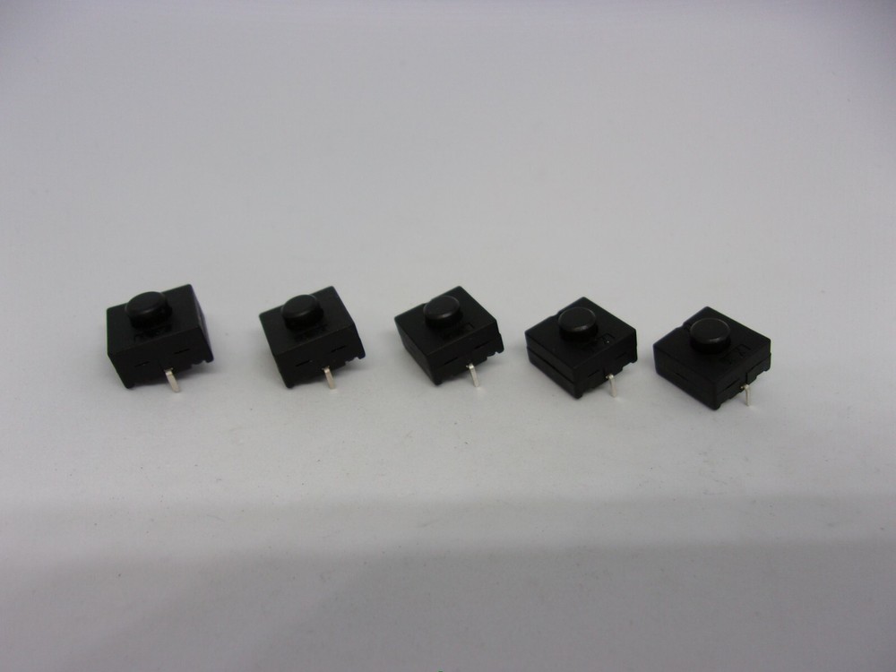 5Pcs Lot Pack 12x12mm 2 Pins Self Locking On Off I O Power Push Button Switch XY