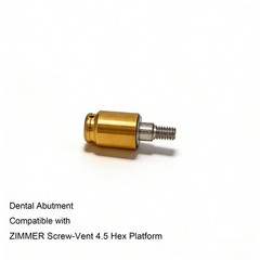 Overdenture Abutment For Zest locator Legacy Anchor ZIMMER TSV 3.5/4.5 Hex Plat