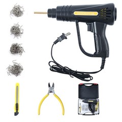 Upgrade Plastic Welder Soldering Hot Stapler Bumper Repair Welding Gun 1200Nails