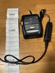 Zebra ZQ510 WiFi and Bluetooth Label Printer, w/ Battery, Charger, Belt Clip