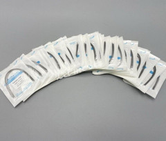 Dental Orthodontic Arch Wire Stainless Steel Round Rectangular Ovoid / Natural