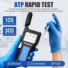 PODAYUDE Portable ATP Fluorescence Detector, Handheld Surface Cleanliness