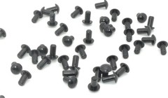 Push in Rubber Feet Fits 5/32″ Hole x 1/16″ Tall x 5/16″ Diameter Dome Head
