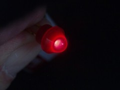 Qty 2: Rare Historic Western Electric LEDs Collectible NOS Larger Round Style