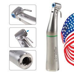 Dental Surgical LED Fiber Optic Implant Handpiece 20:1 Reduction Contra Angle DS