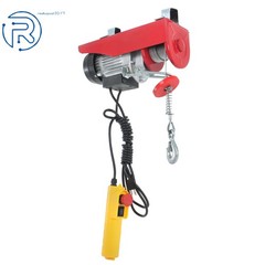 PA200 440lbs / 200kg Mini Electric Hoist 6.6ft/2m Wired Remote Control 110v
