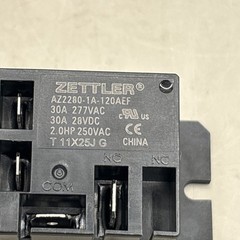 Zettler Mini Power SPST 40A Mini Power Relay, 120VA AZ2280-1A-120AEF New *