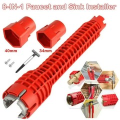 Sink Wrench Plumbing Repair Installation Pipe Hand Tool Bathroom Kitchen Faucet